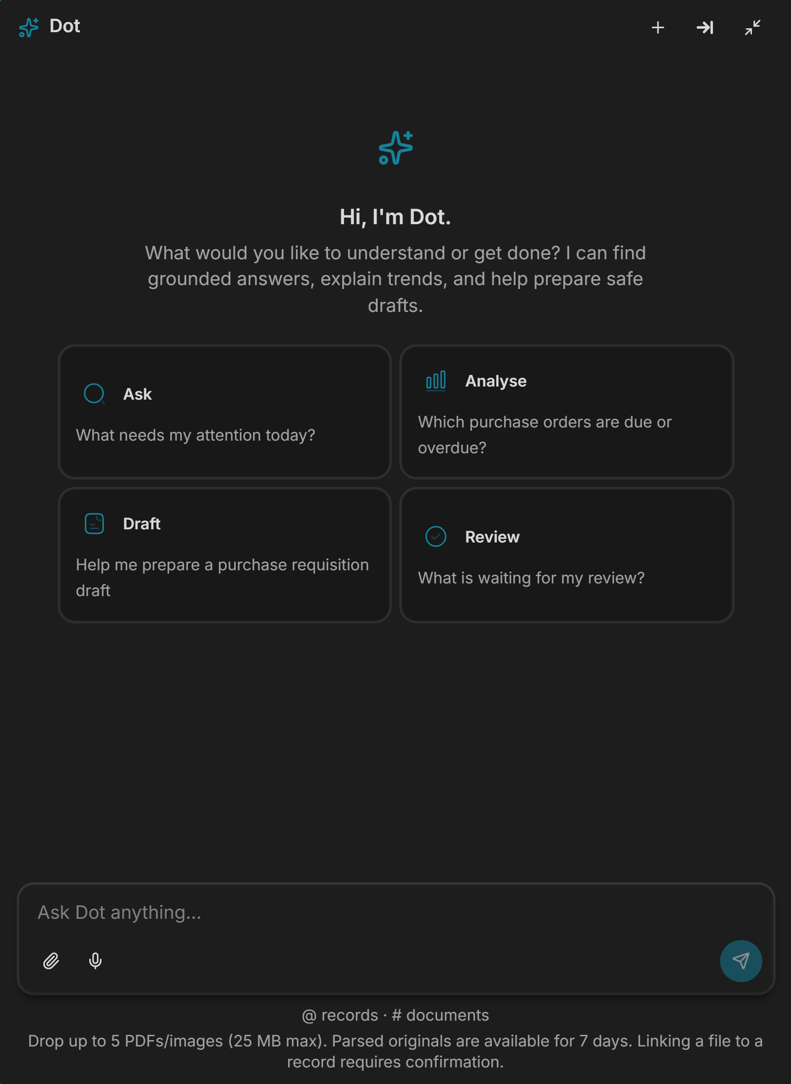 Dot Workspace