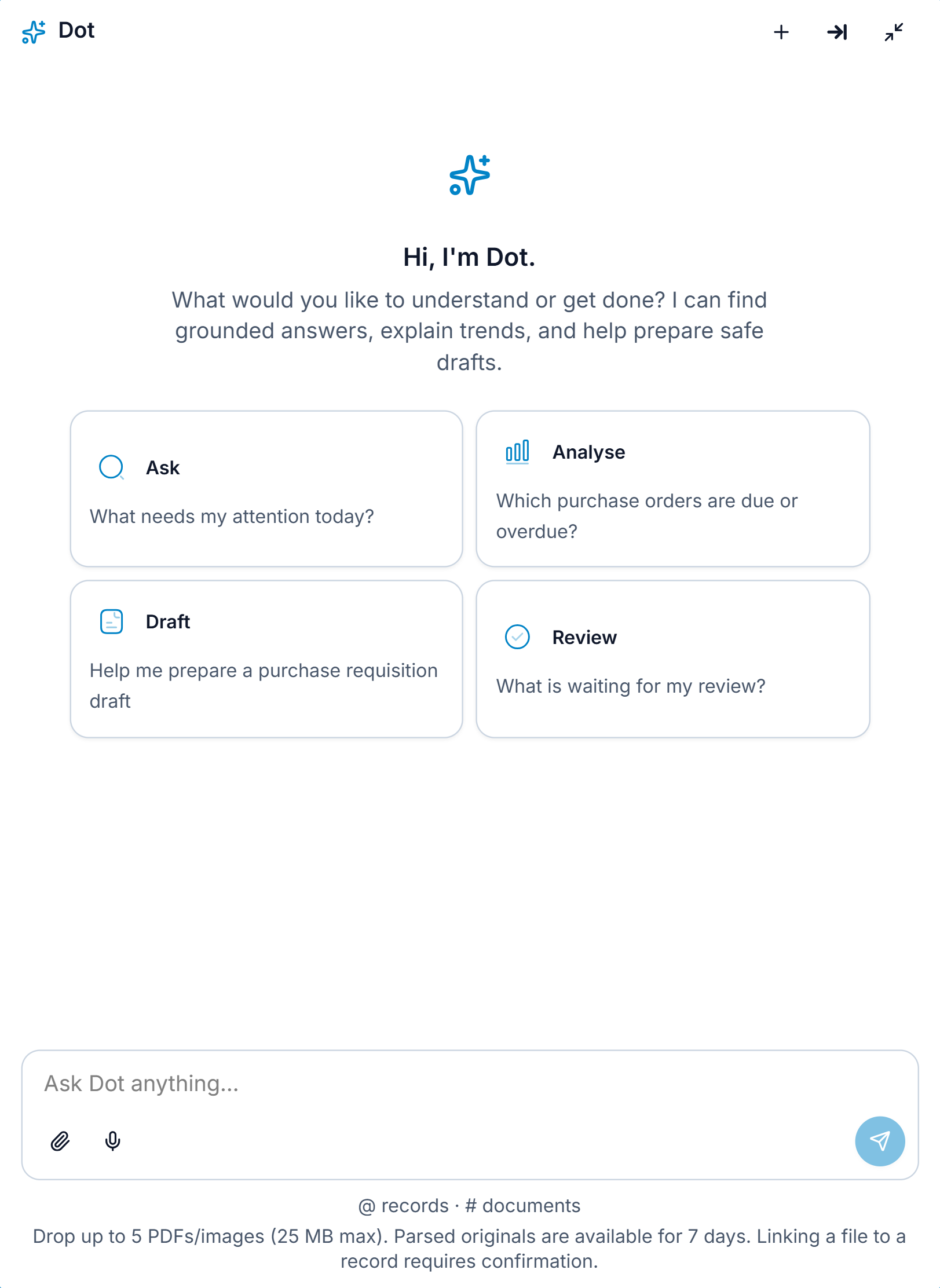 Dot Workspace
